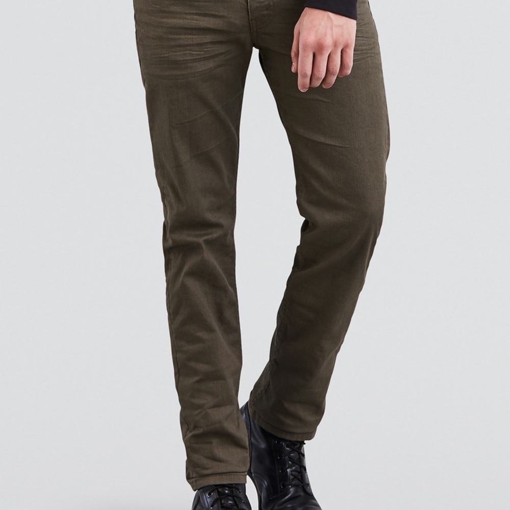 Levi's 511 Men's Slim Fit Olive Jeans